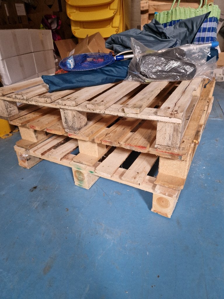 Palette, Moins de 200 cm, Pin, Enlèvement, Utilisé