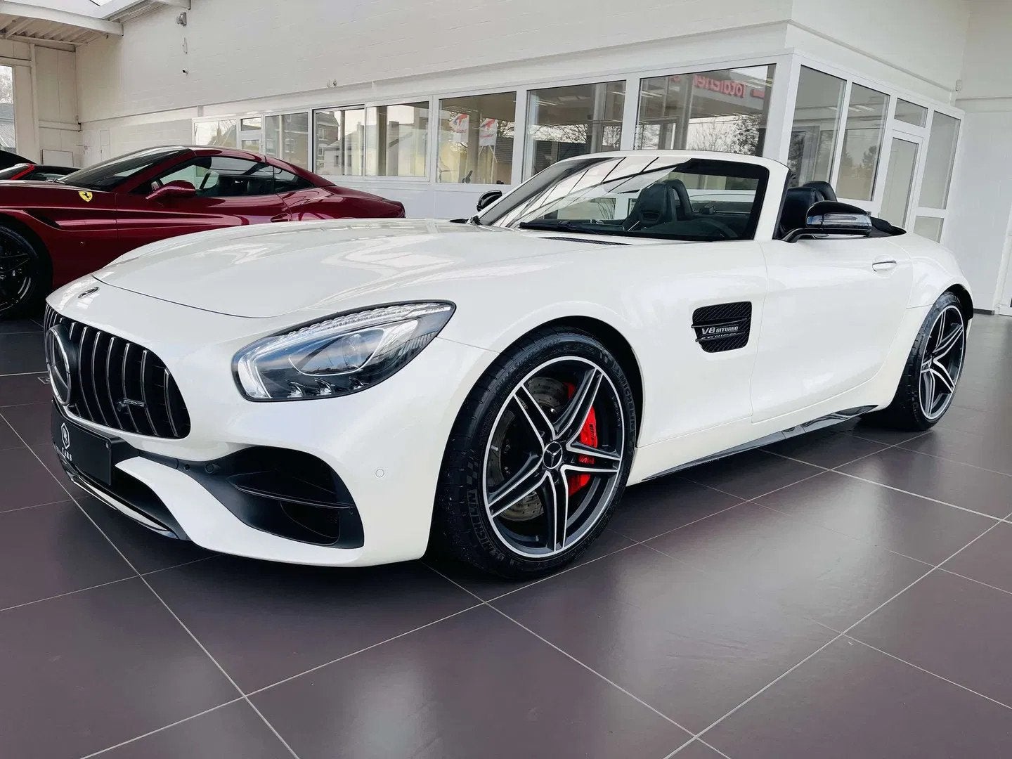 Mercedes-Benz AMG GT GT C 4.0 V8 BiTurbo C *GARANTIE +FULL E, Autos, 1940 kg, Achat, Entreprise, Noir