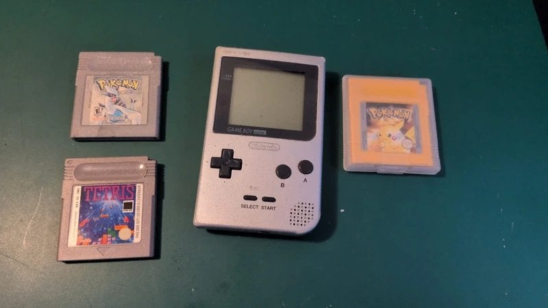 Gameboy Pocket Bundle, Enlèvement, Utilisé, Game Boy Pocket, Avec jeux