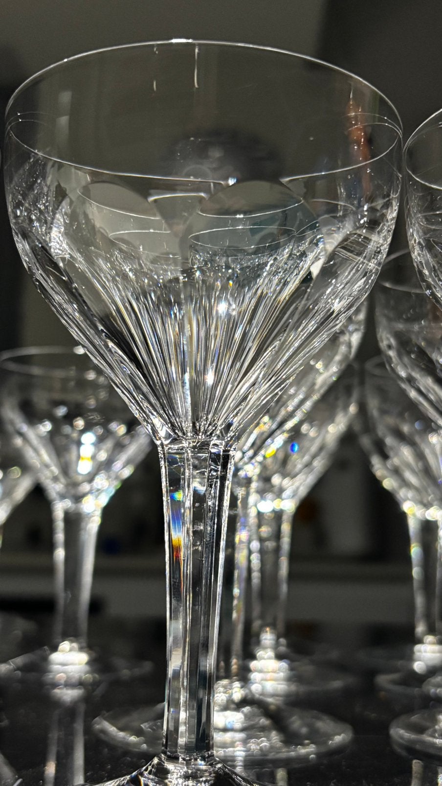 Echt kristallen glasservies, Antiek en Kunst, Ophalen