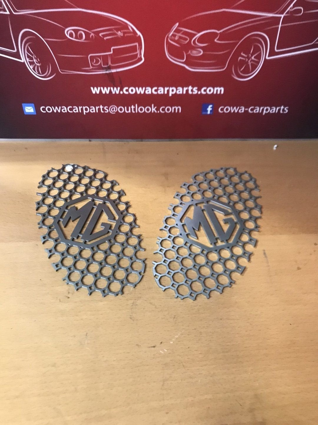 mg tf mgtf mgf mg f zij luchtroosters rvs gaas nieuw + logo, Neuf, -, -, -