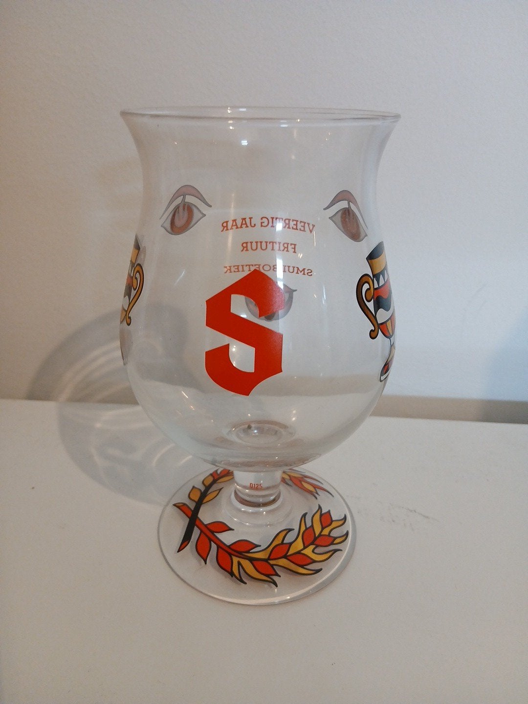 Duvel glas letter s nr 125., Collections, Enlèvement, Neuf, Verre ou Verres, Duvel