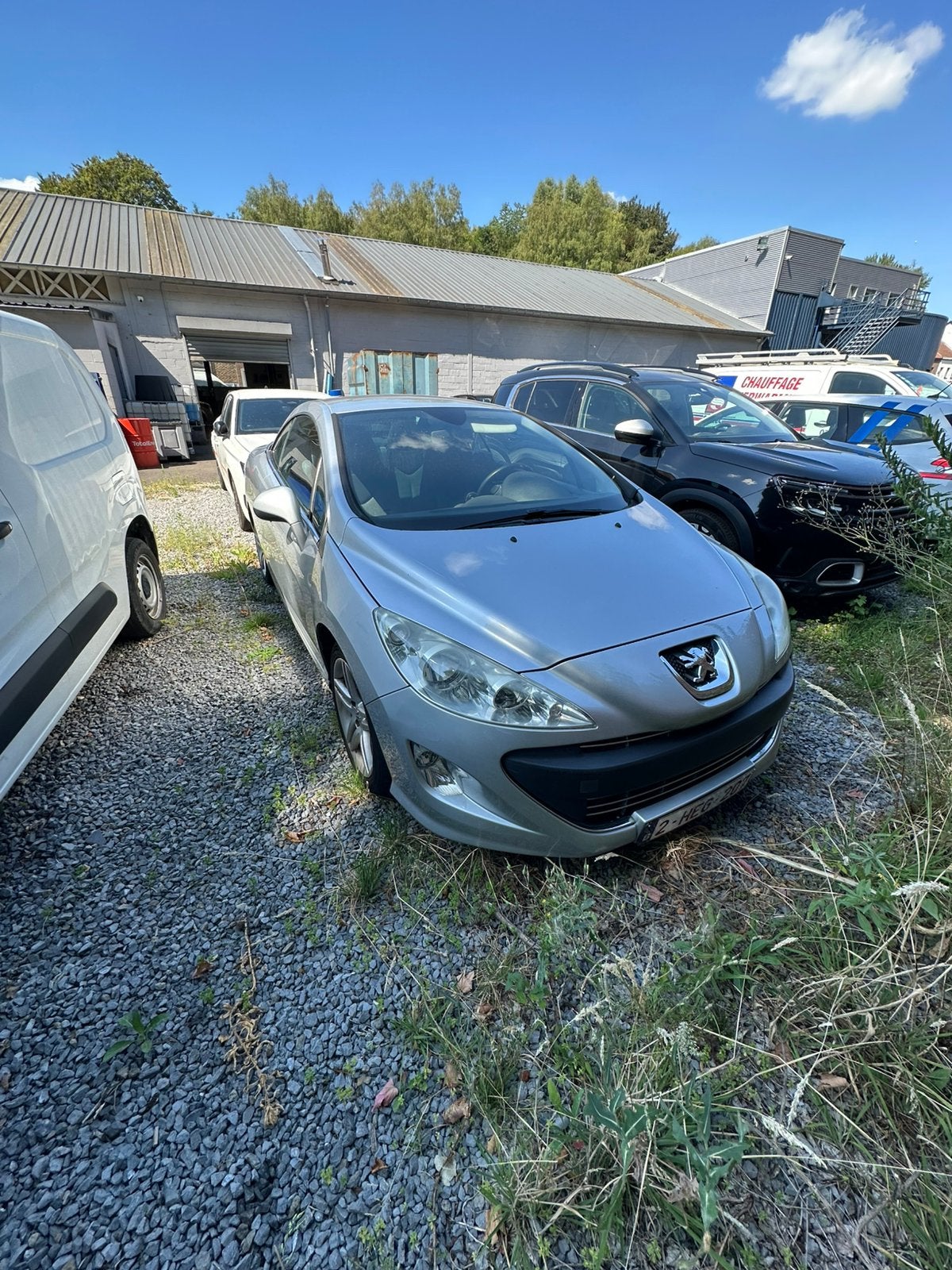 Non accidenté. Peugeot 308 cc 2010 - 135.000km - Pour Pieces, Auto's, Euro 5, Stof, Cabriolet, Handgeschakeld