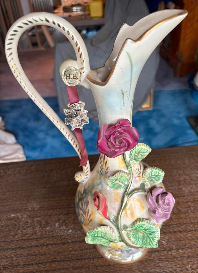 Decoratief vaasje, Ophalen