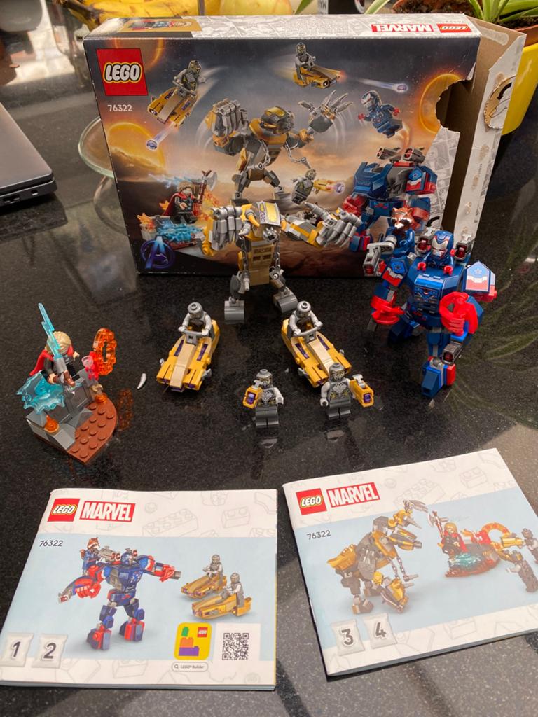 LEGO ǀ Marvel Avengers: Endgame Thor contre Chitauri -76322, Kinderen en Baby's, Speelgoed | Duplo en Lego, Ophalen, Zo goed als nieuw