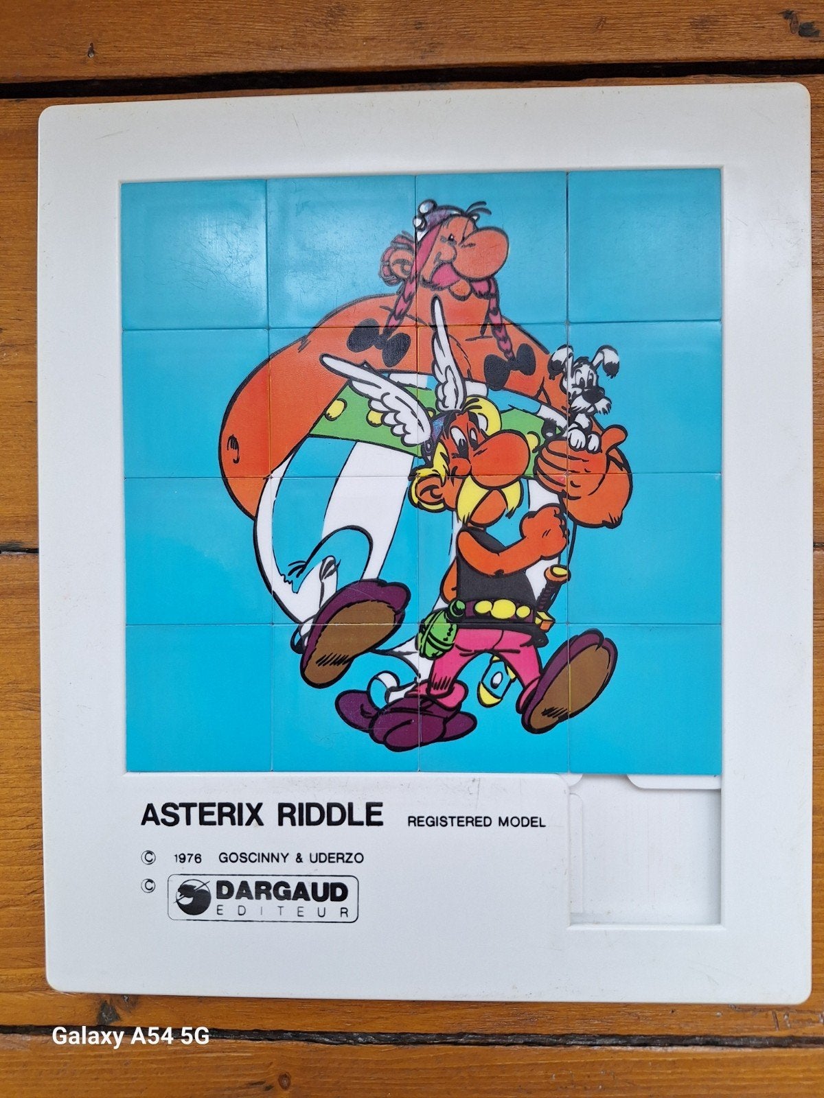 Asterix Riddle, Très Rare casse tête ,Vintage Nederland 1976, Collections