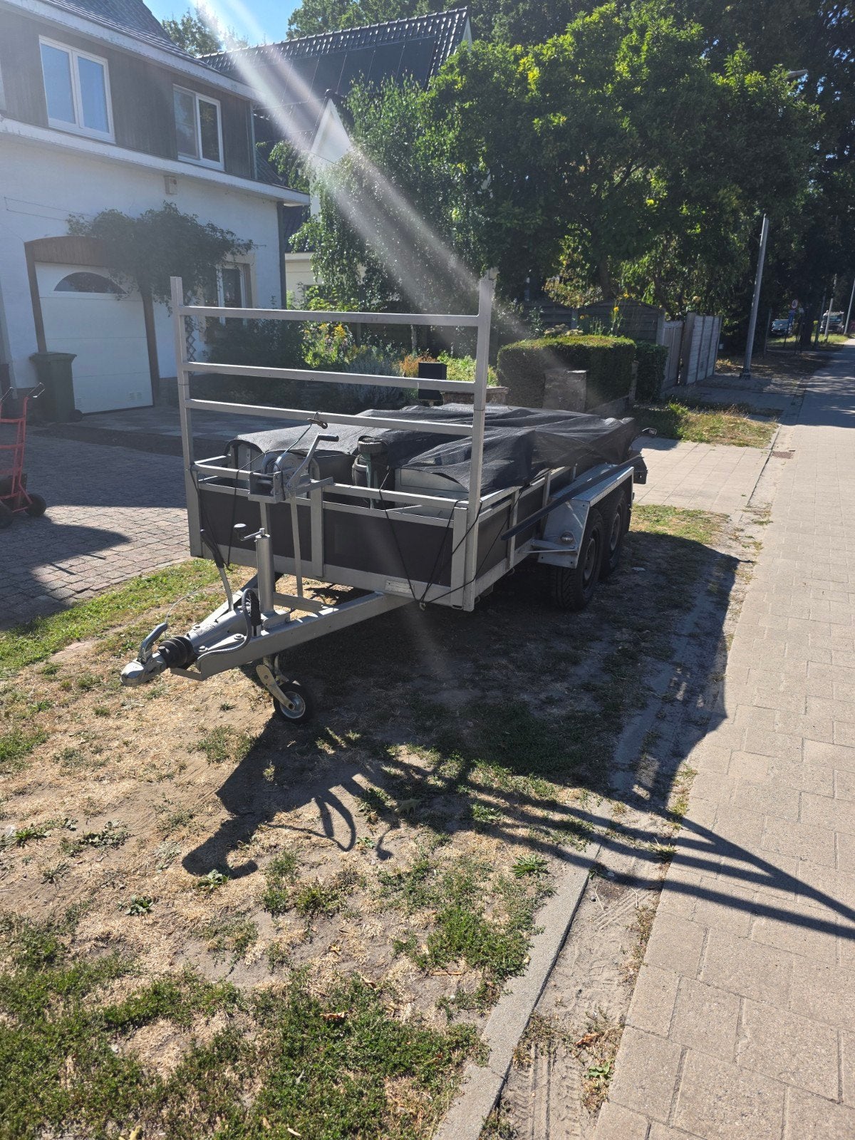 aanhangwagen mtm 2000kg, Ophalen, Gebruikt
