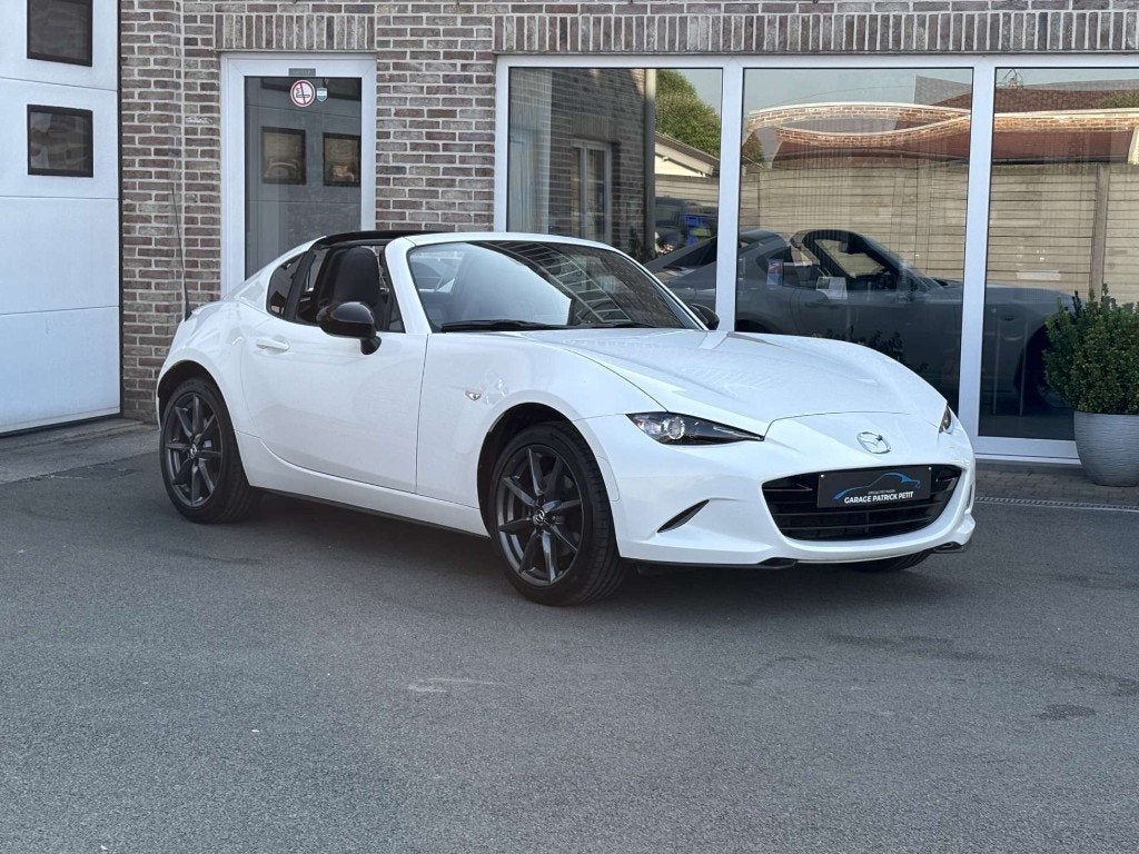 MX-5 Mazda MX-5 2.0 ND RF EXCLUSIVE / 61000km / 12m waarborg, Cuir, Euro 6, Entreprise, Entretenue par le concessionnaire