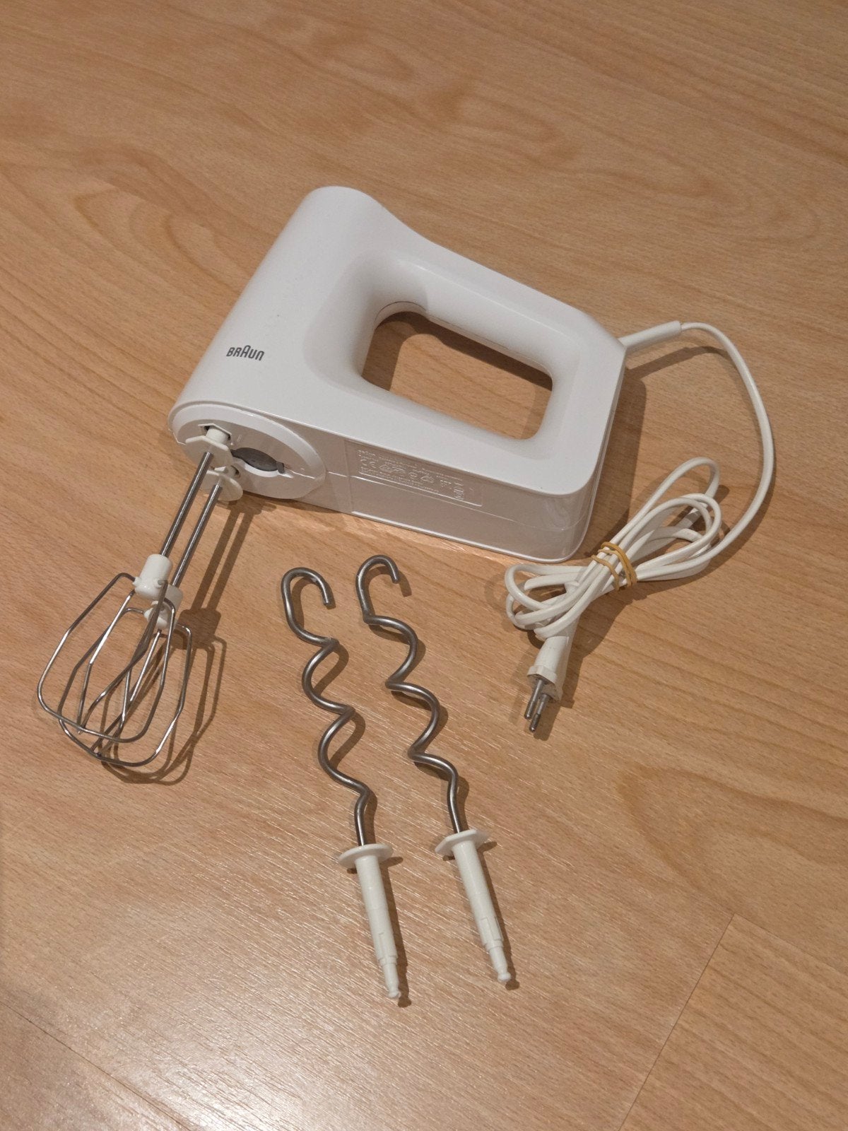 Braun handmixer met opzetstukken, Ophalen, Gebruikt