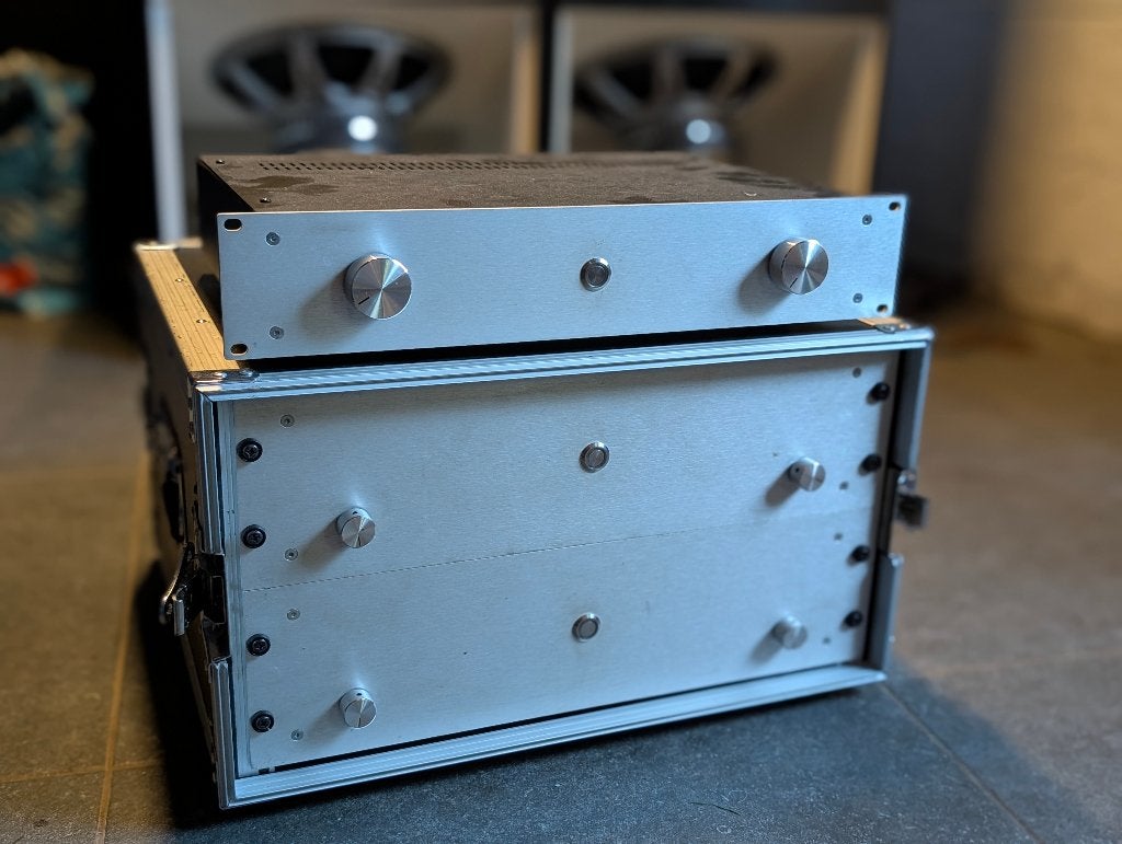 Bi-amplification en préampli Audioset, Musique & Instruments, Amplis | Clavier, Moniteur & Sono, Utilisé, Sono, Moins de 500 watts