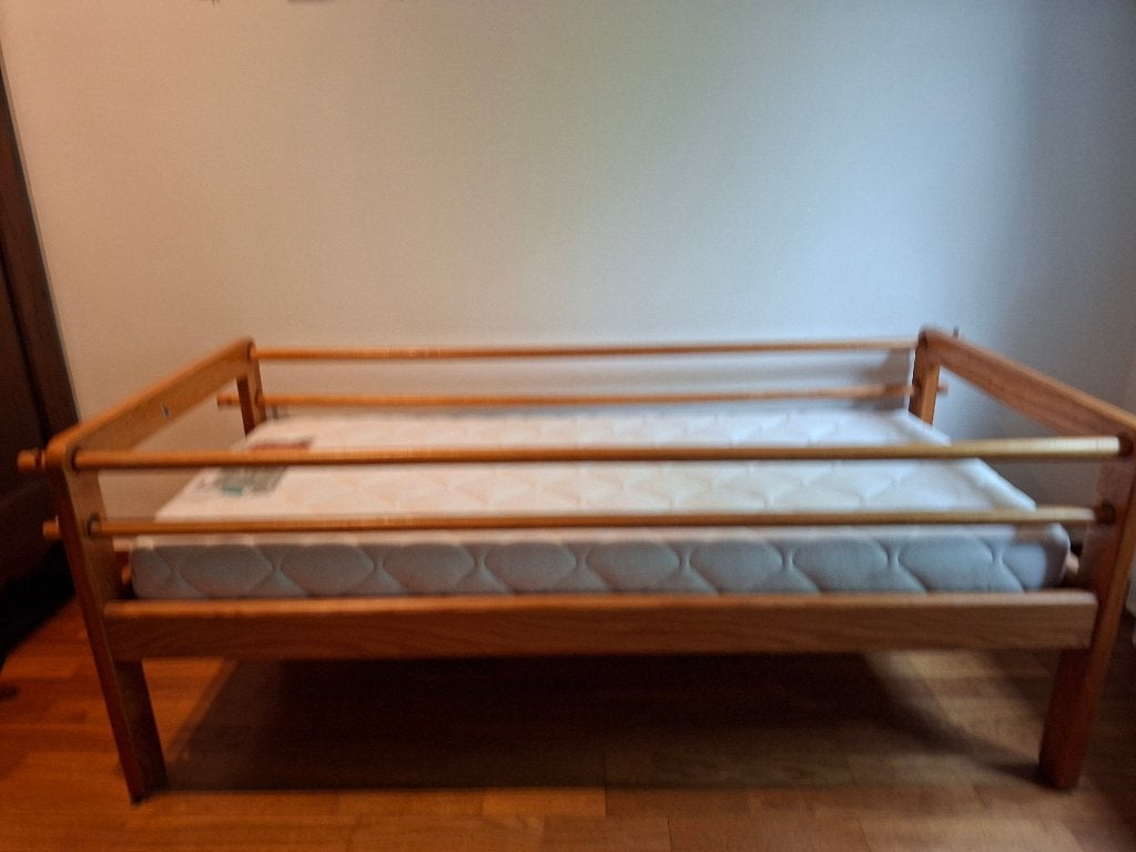 lit enfant, Matelas, 70 à 85 cm, Comme neuf, Enlèvement