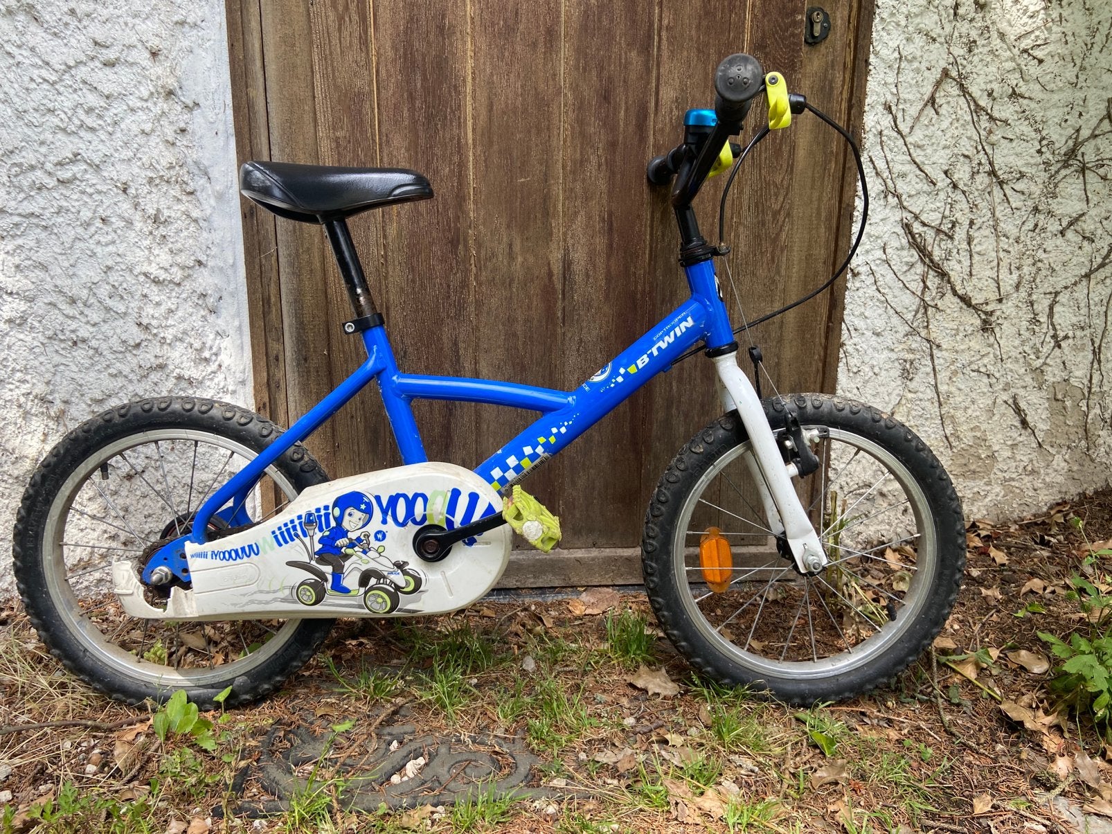 Vélo Btwin 16 pouces, Vélos & Vélomoteurs, Enlèvement, Utilisé, Frein sur jante, 16 à 20 pouces