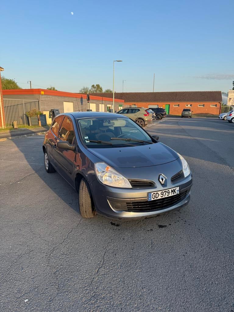 clio 3, Autos, Renault, Diesel, 3 portes, Bleu, Enlèvement