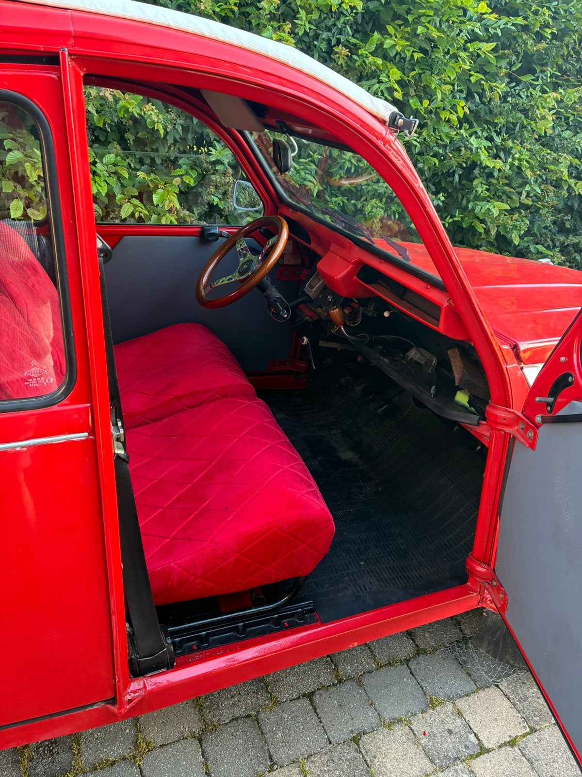 Citroen 2 cv, Auto's, Voorwielaandrijving, 4 deurs, Stof, 602 cc
