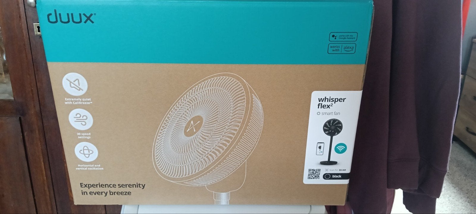 Ventilateur duux sur pied, Electroménager, Ventilateurs, Enlèvement