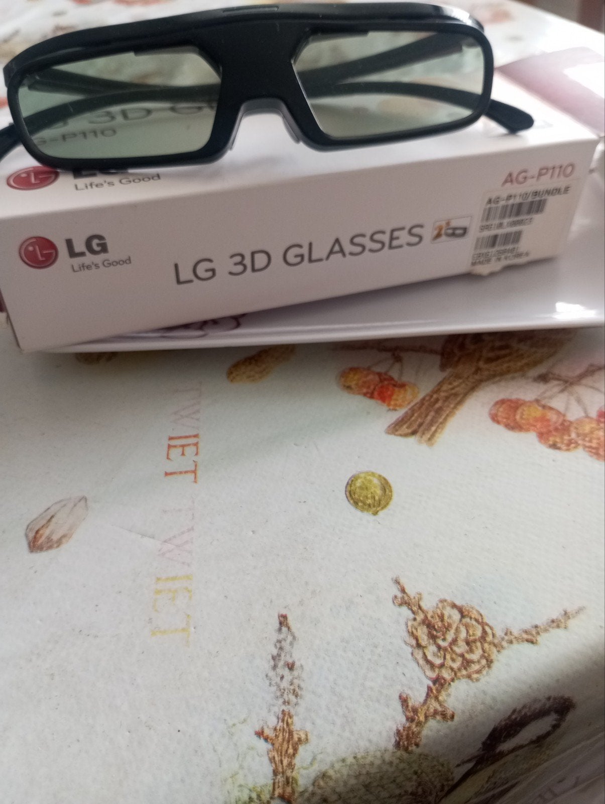 lunette 3 d, Enlèvement