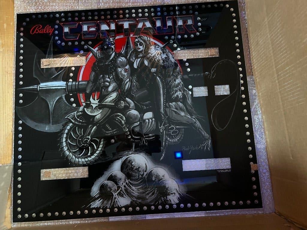 Back Glass Centaur Bally, Verzamelen, Ophalen, Elektronisch, Bally, Nieuw