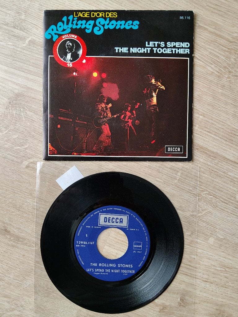 ROLLING STONES LATEN WE OVERNACHTEN, Verzenden