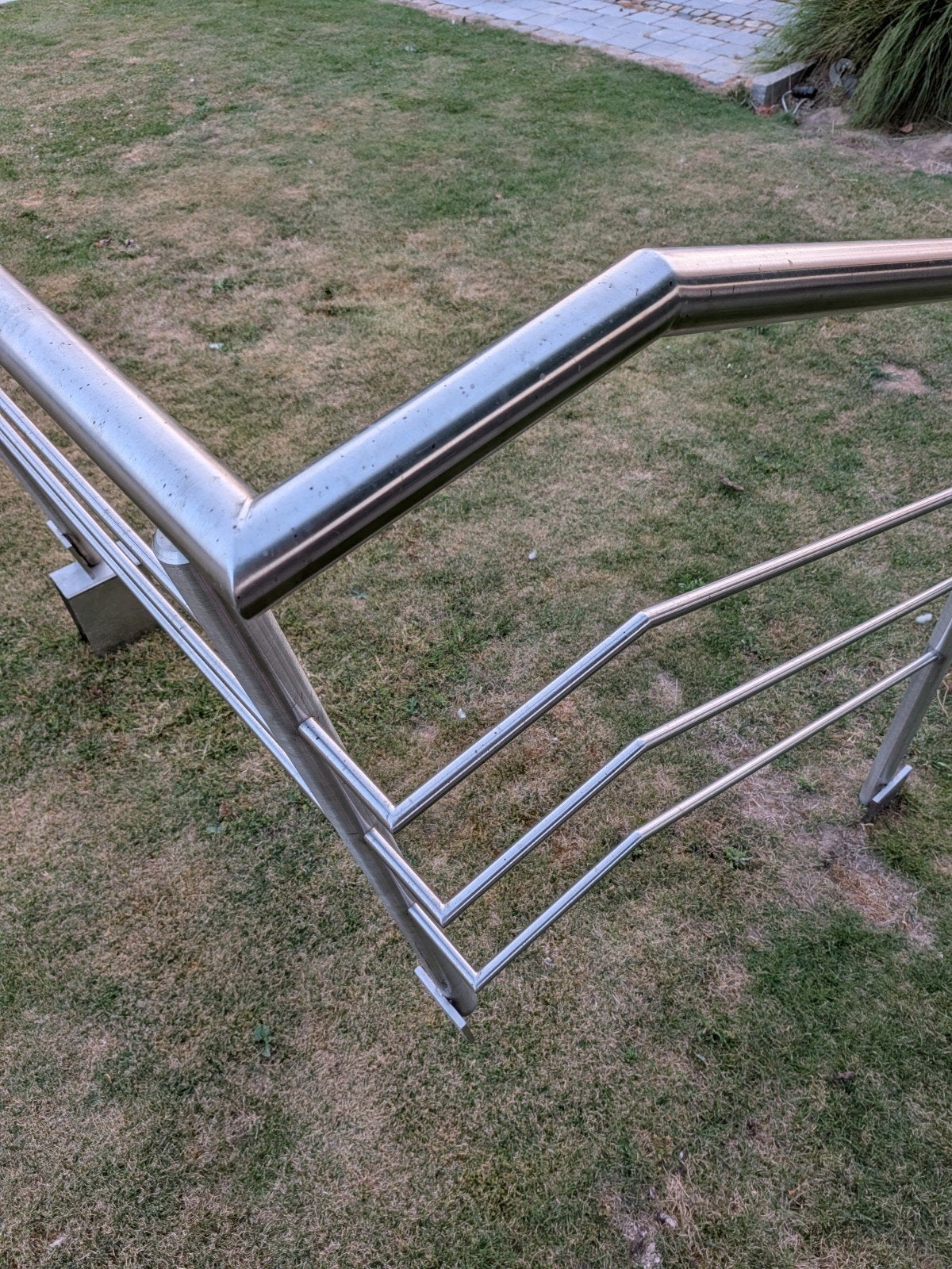 INOX balustrade, Ophalen