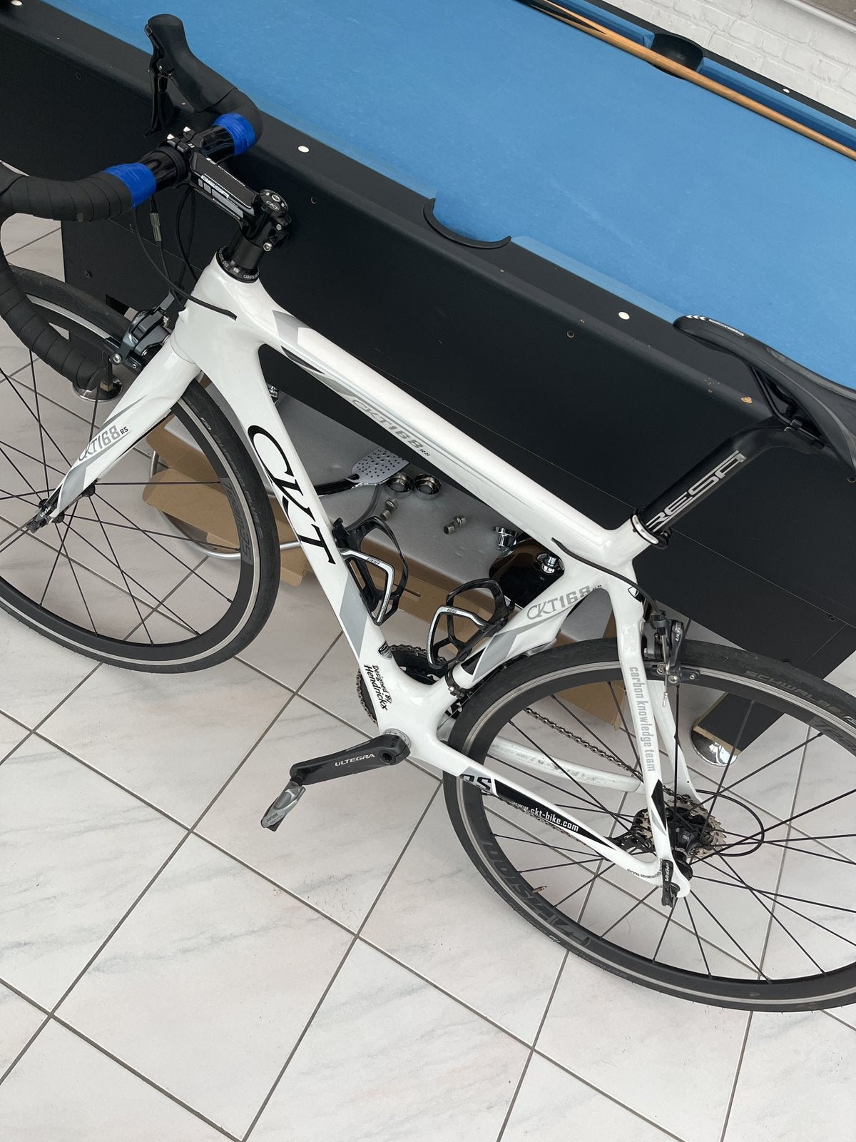 CKT 168 racefiets met carbon frame te koop, Ophalen, Zo goed als nieuw