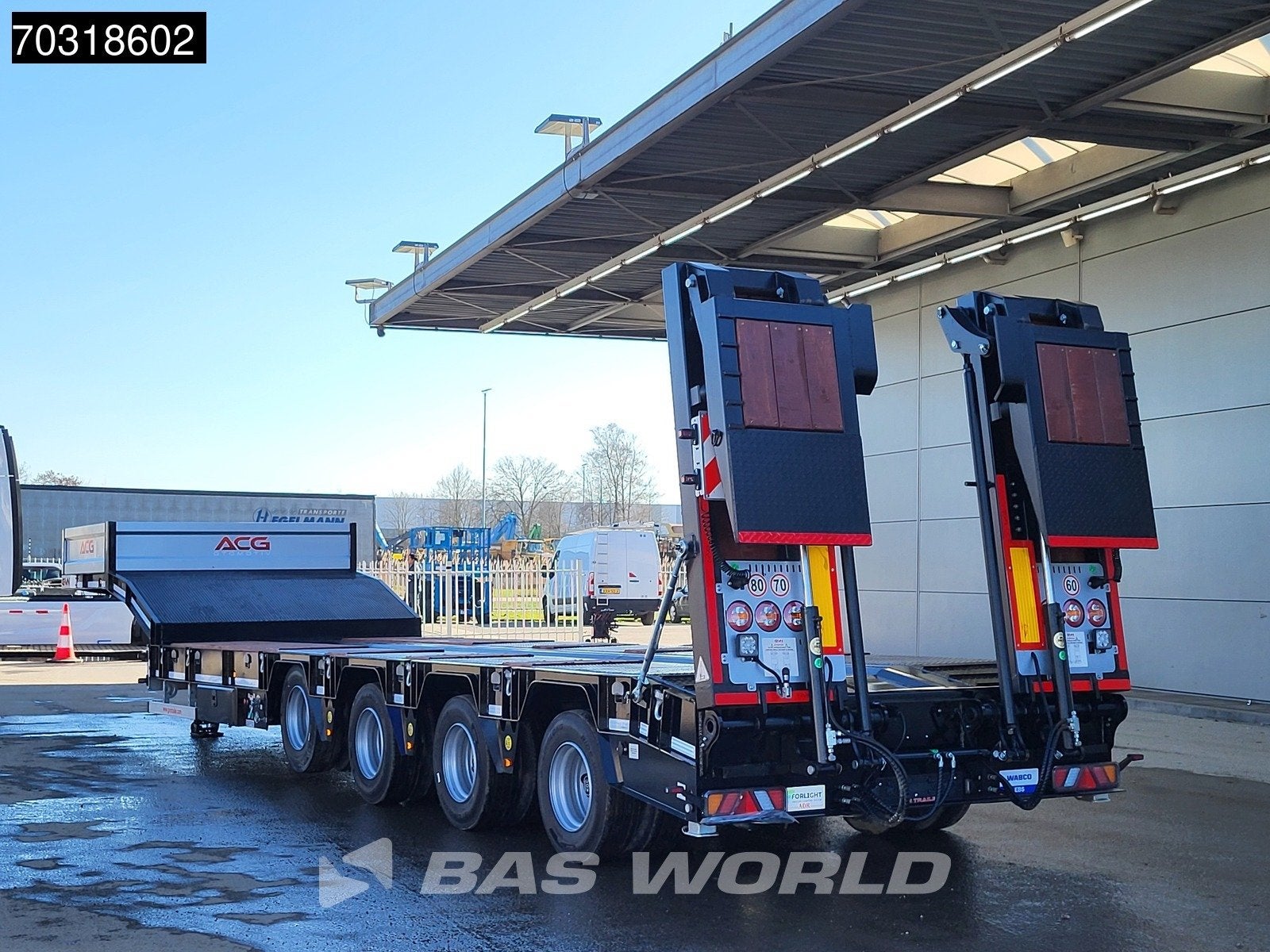 GVN LOWBED 4 essieux NEW! Lifting Axle + 2xSteering Axle Hyd, Autos, Achat, Entreprise, Autres carburants, Remorques et Semi-remorques