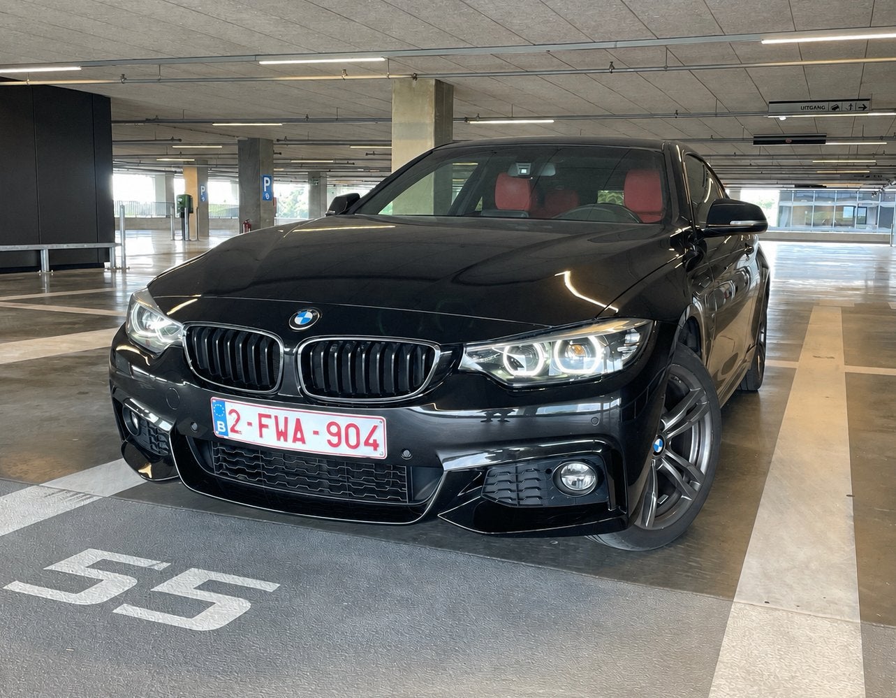 BMW 420i COUPE M-SPORT/X-DRIVE/2019/FULL OPTION, Autos, Euro 6, Capteur de lumière, Automatique, Particulier