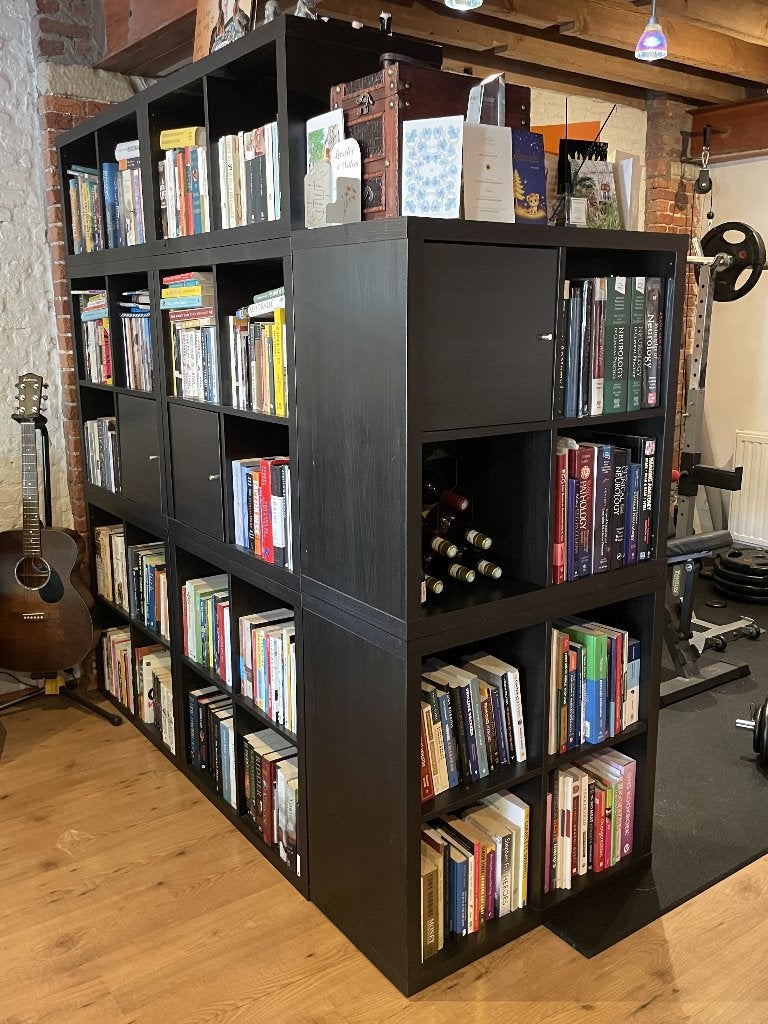 10x IKEA KALLAX kasten zwart – verschillende uitvoeringen, Maison & Meubles, Armoires | Étagères, Utilisé, Enlèvement