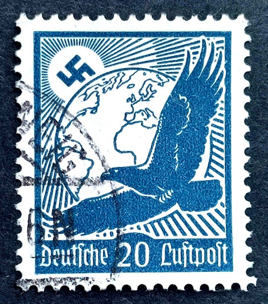 Deutsches Reich: "Deutsche Luftpost" 1934, Postzegels en Munten, Ophalen of Verzenden, Overige periodes, Gestempeld