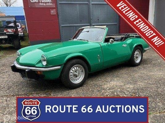 Triumph Spitfire 1500 | 1977 | Route 66 Auctions, Autos, Oldtimers & Ancêtres, Achat, Entreprise, Boîte manuelle, Triumph