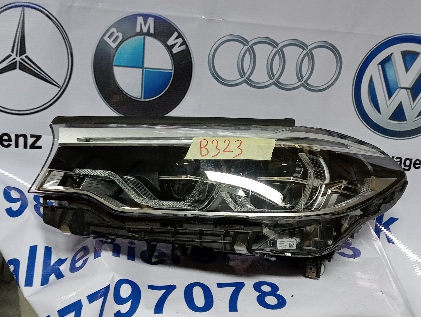 Koplamp BMW 5 Serie G30 G31 Adaptive Led 849912104 Compleet, -, Utilisé, -, Enlèvement ou Envoi