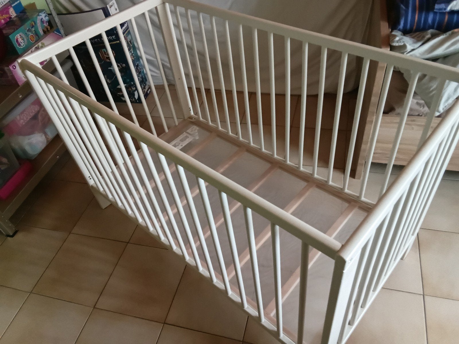 Babybed met toebehoren, Enlèvement, Utilisé