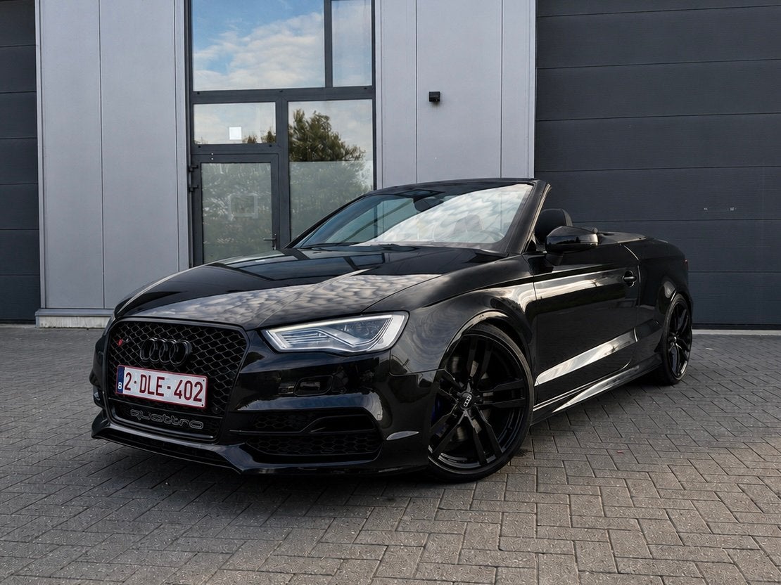 Audi S3 | Cabriolet | Quattro | S-Tronic | FULL | B&O | …, Auto's, Audi, Automaat, 4 cilinders, Cabriolet, Zwart