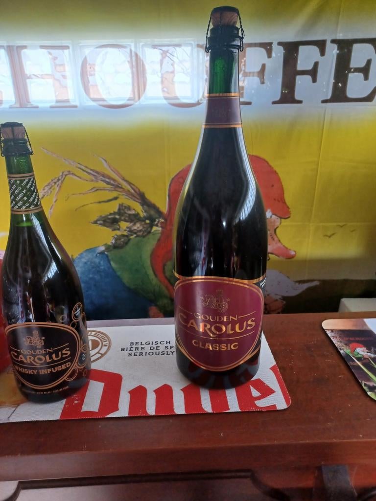 Gouden Carolus, Verzamelen, Biermerken, Ophalen