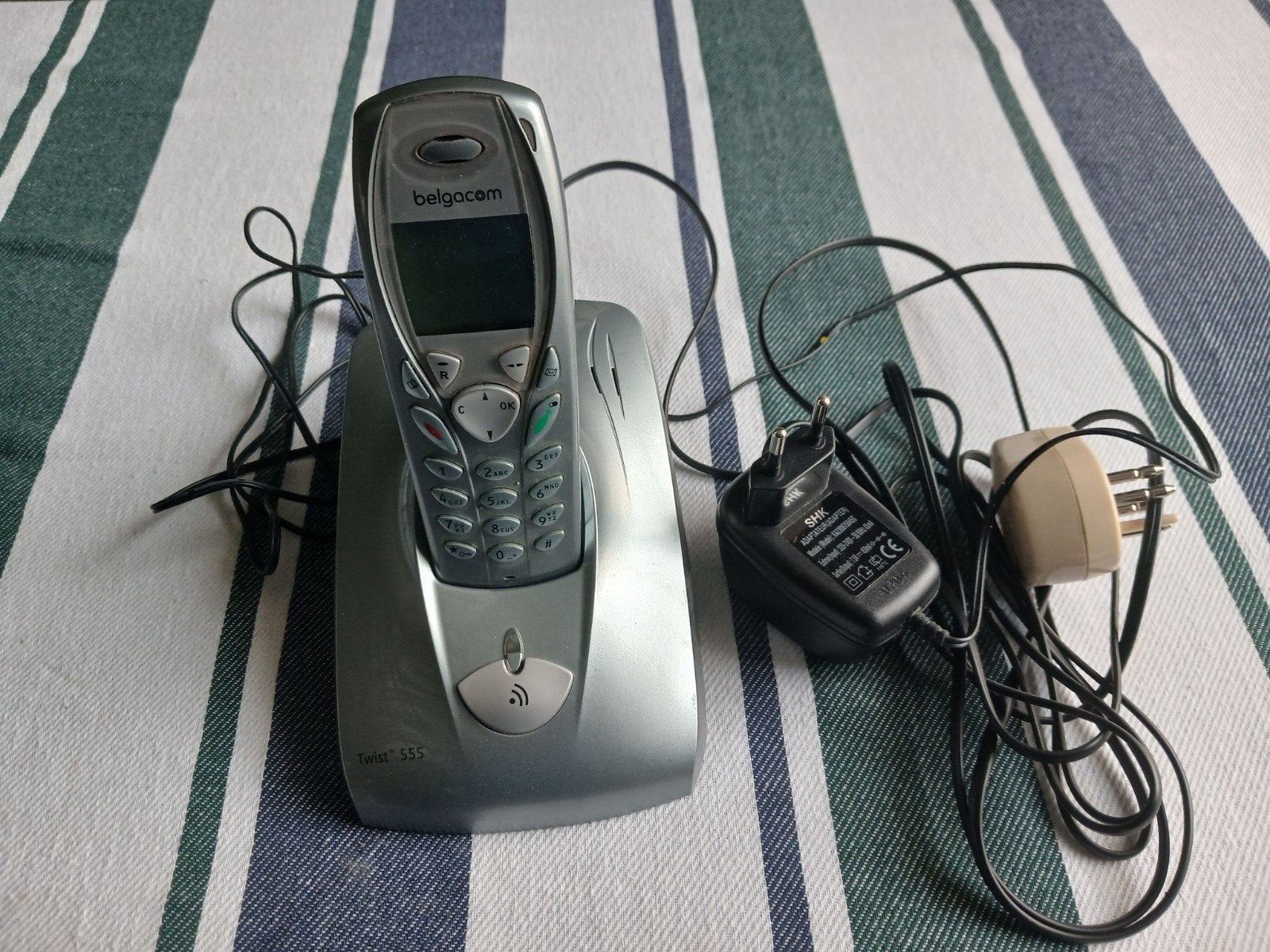 draagbare telefoon belgacom Twist 555, Ophalen