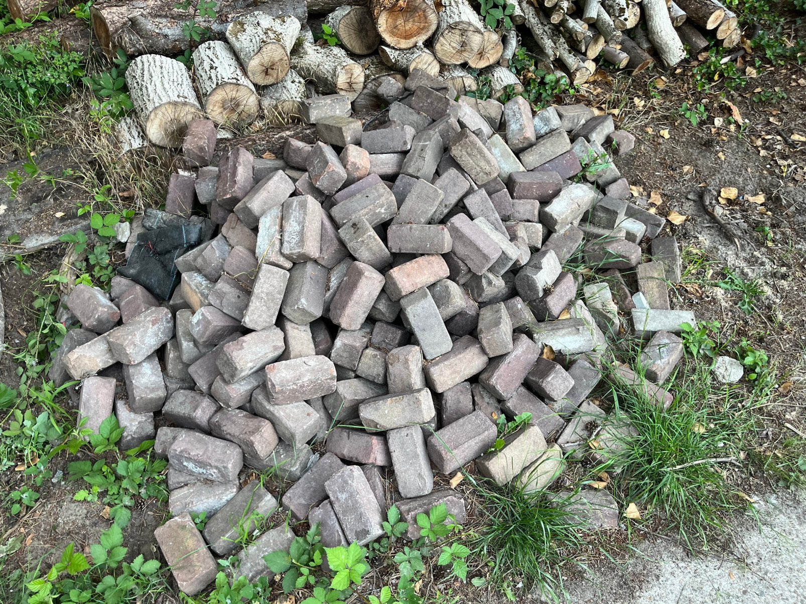 Hollandse kleiklinkers 4m2, Enlèvement, Utilisé, Moins de 5 m², Briques