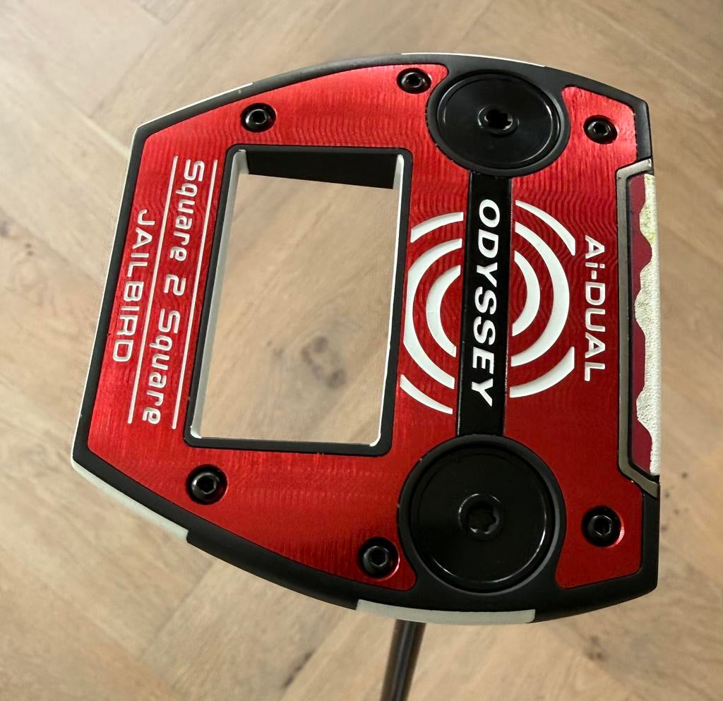 ODYSSEY putter Ai-DUAL square to square JAILBIRD RH, Sport en Fitness, Golf, Ophalen, Nieuw