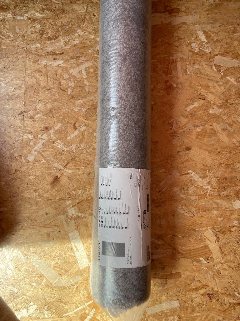 Tapis IKEA Stone, Neuf, 100 à 150 cm, Gris, Enlèvement