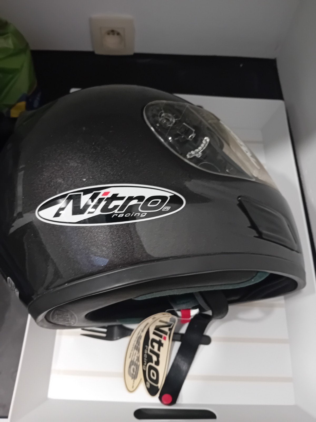 Casque intégral impeccable neuf XXL, XXL, Casque intégral