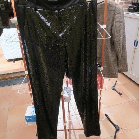 Broek nieuw full pailletjes hoge taille Liu Jo mt 40 (it 44), Neuf, Taille 38/40 (M), Enlèvement ou Envoi, Liu Jo
