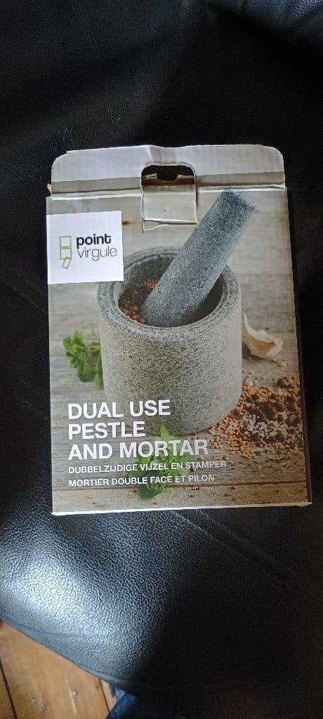 Mortier avec pilon, Enlèvement, Utilisé