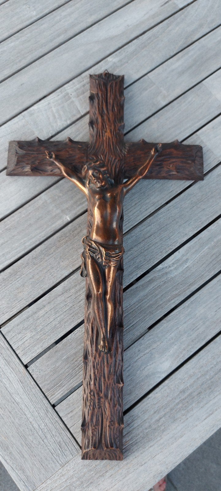 Kruisbeeld, Antiek en Kunst, Antiek | Religieuze voorwerpen, Ophalen