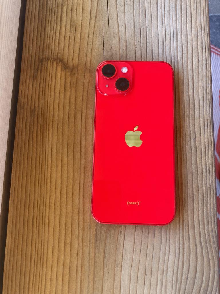 Iphone 14 rood, Telecommunicatie, Mobiele telefoons | Apple iPhone, Ophalen, 128 GB, Zo goed als nieuw, Zonder simlock