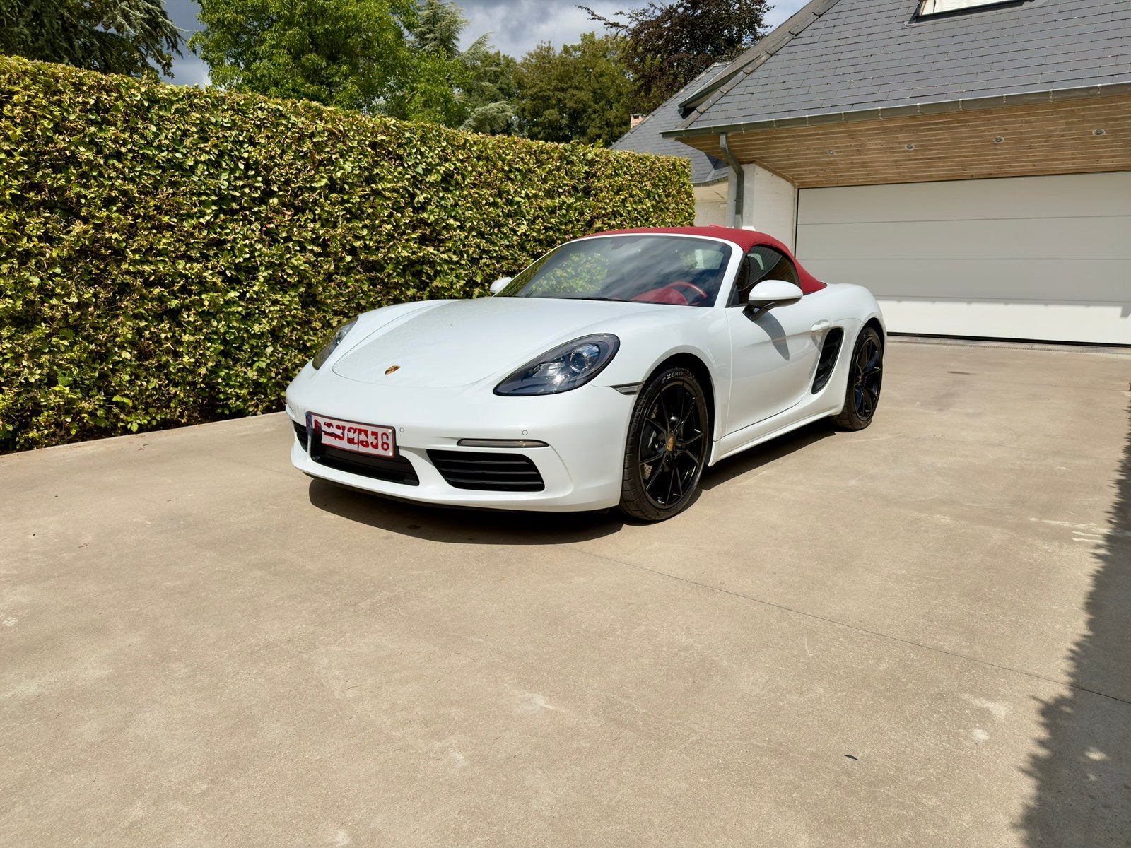 Porsche 718 Boxster 2.0 – 300 ch – 8150km, Autos, Cuir, Euro 6, Boîte manuelle, 2 portes