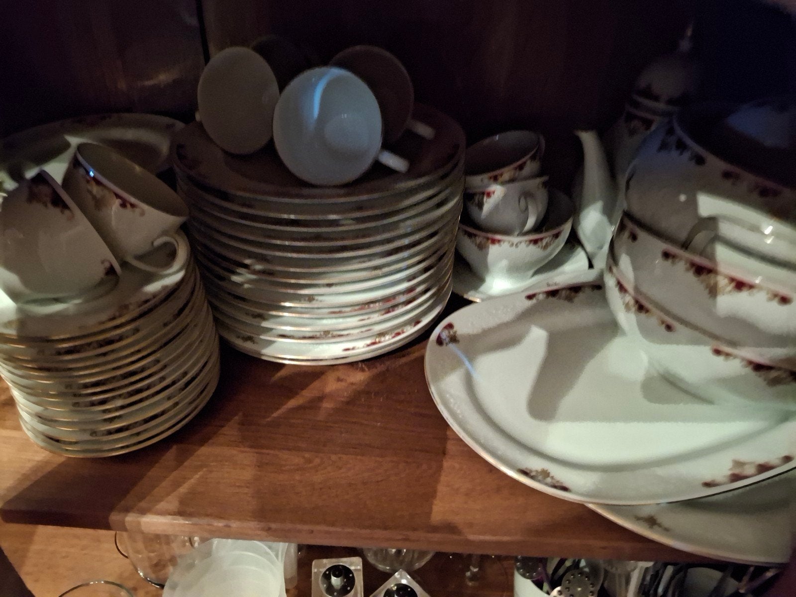 servies, Ophalen