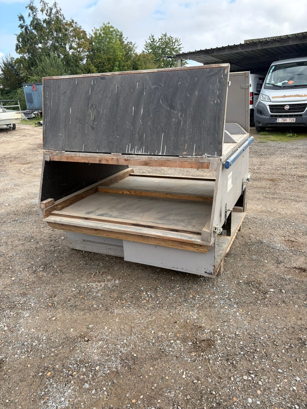 Materiaal koffer - werkkoffer L200 mitsubischi, Auto diversen, Ophalen, Gebruikt