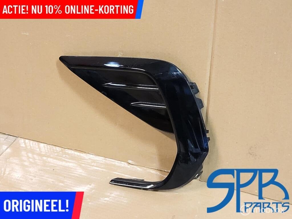 BUMPERROOSTER LINKS VW TIGUAN 5NA FACELIFT GRILLE 2020-2024, Gebruikt, VOLKSWAGEN, Volkswagen, Ophalen of Verzenden
