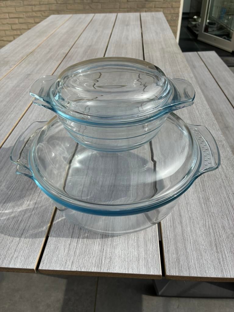 1pyrex en 1 arcuisene pot, Ophalen, Zo goed als nieuw