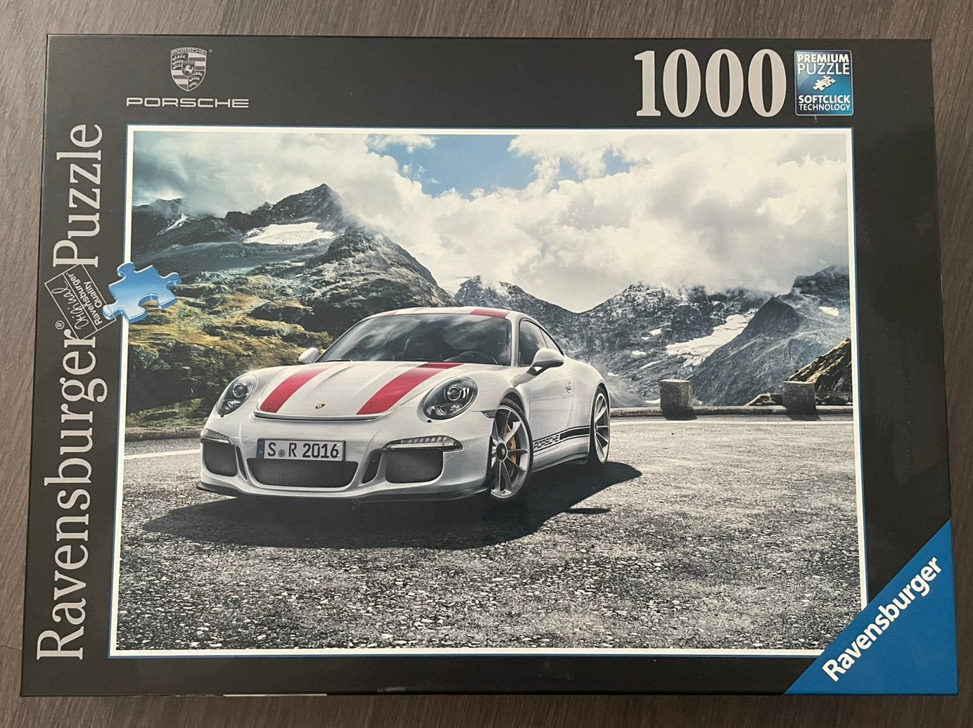 Ravensburger Puzzel Porsche 911R – 1000 Stukjes – Compleet, Hobby en Vrije tijd, Denksport en Puzzels, Ophalen, 500 t/m 1500 stukjes