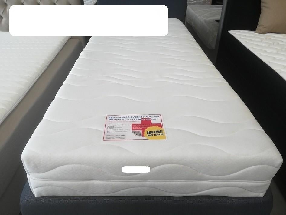 T86 1-Persoon Matras NIEUW 90x200cm Met garantie +Levering, Ophalen, 85 tot 100 cm, Nieuw, Matras