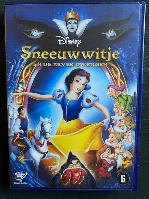 2-disc DVD Sneeuwwitje en de 7 dwergen van Disney NIEUWSTAAT, Europees, Bonusmateriaal, Tekenfilm, Nederlands
